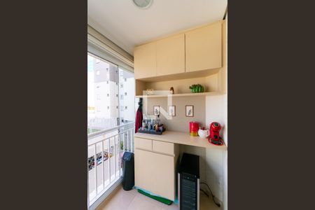 Varanda da Sala de apartamento à venda com 2 quartos, 55m² em Jardim Ibitirama, São Paulo