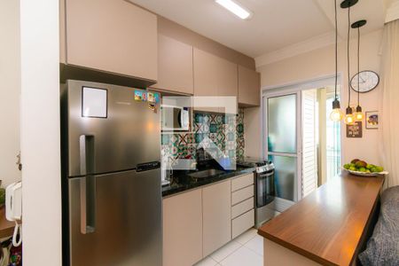 Cozinha de apartamento à venda com 2 quartos, 55m² em Jardim Ibitirama, São Paulo
