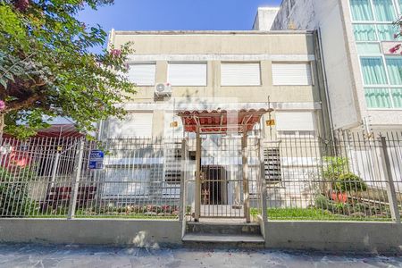 Fachada de apartamento à venda com 2 quartos, 57m² em Menino Deus, Porto Alegre
