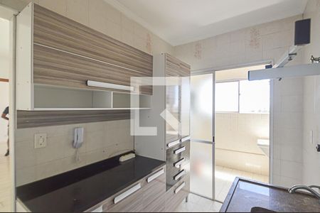 Cozinha de apartamento à venda com 1 quarto, 49m² em Taboão, São Bernardo do Campo