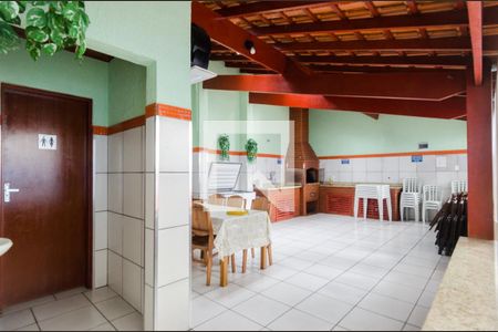 Área comum - Churrasqueira de apartamento à venda com 1 quarto, 49m² em Taboão, São Bernardo do Campo