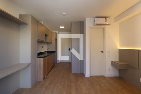 Sala/Quarto de kitnet/studio para alugar com 1 quarto, 25m² em Pinheiros, São Paulo