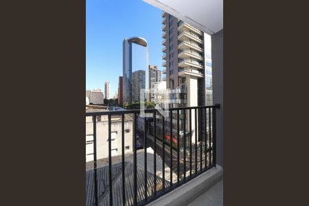 Varanda da Sala de kitnet/studio para alugar com 1 quarto, 25m² em Pinheiros, São Paulo