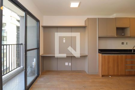 Sala/Quarto de kitnet/studio para alugar com 1 quarto, 25m² em Pinheiros, São Paulo