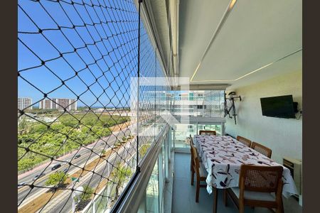 Varanda de apartamento para alugar com 3 quartos, 89m² em Recreio dos Bandeirantes, Rio de Janeiro