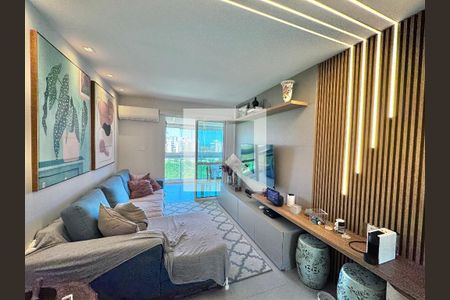 Sala de apartamento para alugar com 3 quartos, 89m² em Recreio dos Bandeirantes, Rio de Janeiro