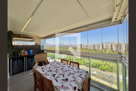 Varanda de apartamento para alugar com 3 quartos, 89m² em Recreio dos Bandeirantes, Rio de Janeiro