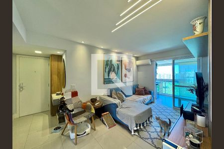 Sala de apartamento para alugar com 3 quartos, 89m² em Recreio dos Bandeirantes, Rio de Janeiro