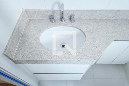 Banheiro da Suíte de apartamento para alugar com 1 quarto, 79m² em Parque Res. Aquarius, São José dos Campos