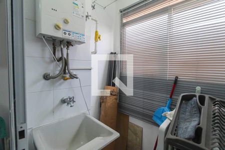 Área de Serviço de kitnet/studio à venda com 1 quarto, 45m² em Jardim Ibitirama, São Paulo