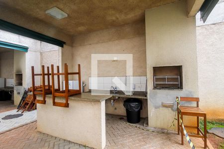 Área comum - Churrasqueira de kitnet/studio à venda com 1 quarto, 45m² em Jardim Ibitirama, São Paulo
