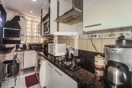 Cozinha e Área de Serviço de kitnet/studio para alugar com 1 quarto, 45m² em Cristo Redentor, Porto Alegre