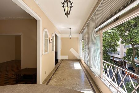 Varanda da Sala de apartamento à venda com 3 quartos, 194m² em Copacabana, Rio de Janeiro
