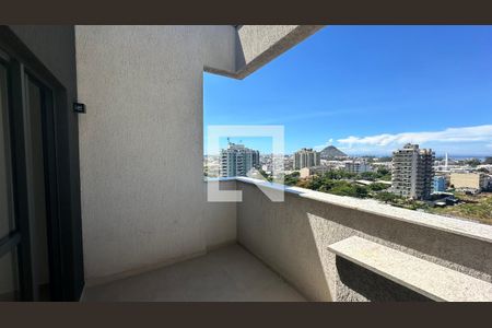 Varanda de apartamento à venda com 2 quartos, 62m² em Recreio dos Bandeirantes, Rio de Janeiro