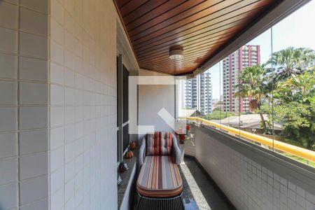 Varanda da Sala de apartamento à venda com 4 quartos, 250m² em Jardim Avelino, São Paulo