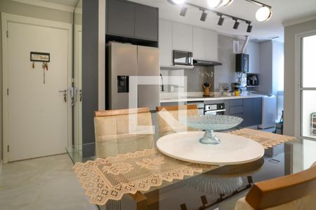 Sala de Jantar de apartamento à venda com 2 quartos, 66m² em Vila Dom Pedro I, São Paulo