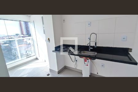 Cozinha de apartamento à venda com 1 quarto, 31m² em Jardim Monte Kemel, São Paulo