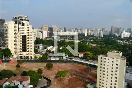 Vista da varanda de apartamento para alugar com 1 quarto, 50m² em Pinheiros, São Paulo