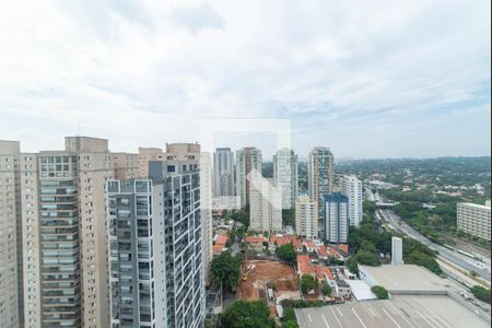 Sala  - Vista de apartamento para alugar com 1 quarto, 32m² em Jardim das Acacias, São Paulo