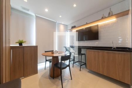 Sala  de apartamento para alugar com 1 quarto, 32m² em Jardim das Acacias, São Paulo