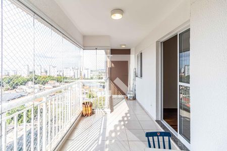 Varanda da Sala de apartamento à venda com 3 quartos, 78m² em Jardim Esmeralda, São Paulo