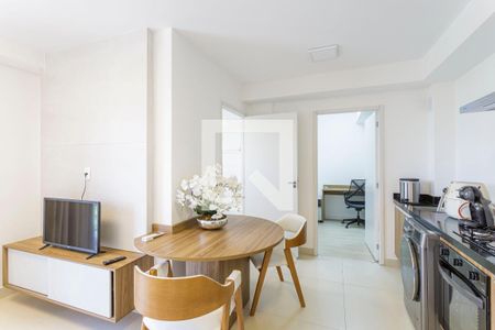 Sala de kitnet/studio à venda com 1 quarto, 37m² em Moema, São Paulo