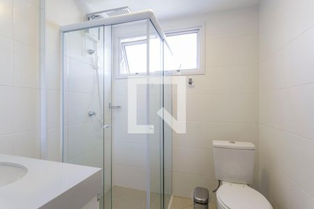 Banheiro de kitnet/studio à venda com 1 quarto, 37m² em Moema, São Paulo