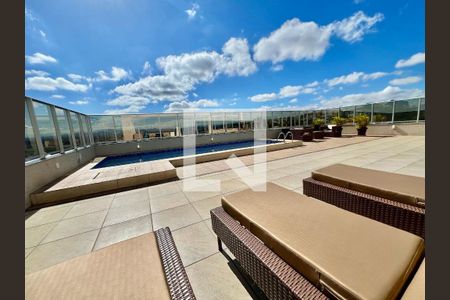 Área comum - Piscina de kitnet/studio à venda com 1 quarto, 33m² em Santa Rosa, Belo Horizonte
