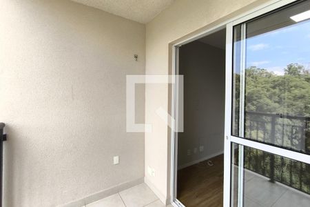 Varanda da Sala de apartamento à venda com 3 quartos, 72m² em Cidade Luíza, Jundiaí