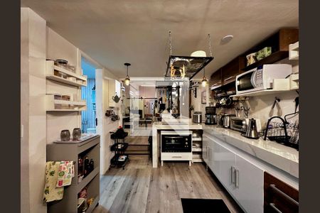 Cozinha de apartamento para alugar com 2 quartos, 120m² em Santo Amaro, São Paulo