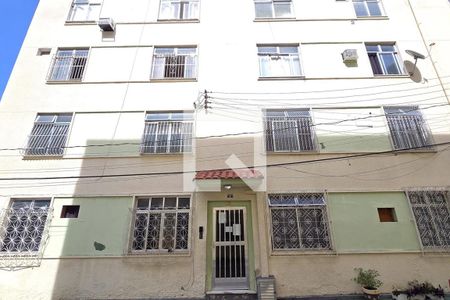 Fachada do bloco de apartamento à venda com 2 quartos, 55m² em Água Santa, Rio de Janeiro