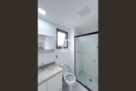 Banheiro Social de kitnet/studio para alugar com 1 quarto, 27m² em Vila Matilde, São Paulo