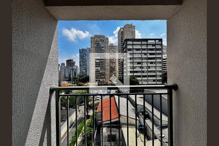 Sacada de kitnet/studio à venda com 0 quarto, 32m² em Brooklin, São Paulo