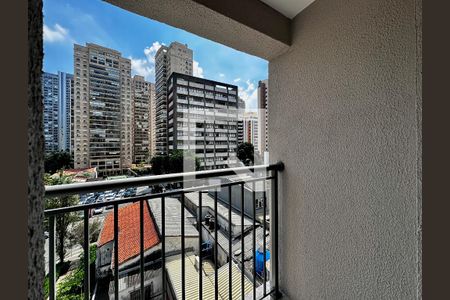 Sacada de kitnet/studio à venda com 0 quarto, 32m² em Brooklin, São Paulo