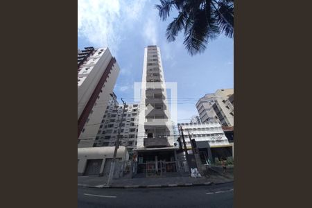 Fachada de apartamento para alugar com 1 quarto, 33m² em Itararé, São Vicente