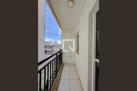 Varanda da Sala de apartamento para alugar com 1 quarto, 26m² em Brás, São Paulo