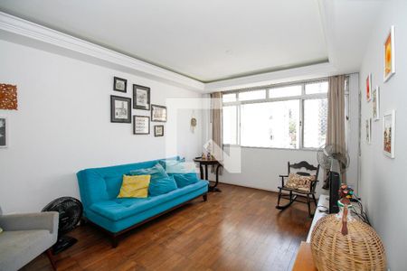 Sala de Estar e Jantar de apartamento para alugar com 2 quartos, 117m² em Cerqueira César, São Paulo