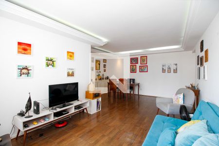 Sala de Estar e Jantar de apartamento para alugar com 2 quartos, 117m² em Cerqueira César, São Paulo