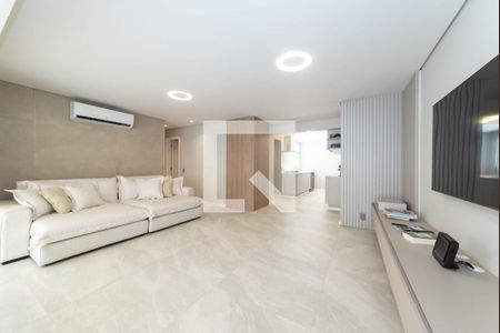 Sala- Varanda Integrada de apartamento à venda com 2 quartos, 110m² em Brooklin, São Paulo