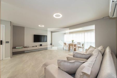 Sala de apartamento à venda com 2 quartos, 110m² em Brooklin, São Paulo