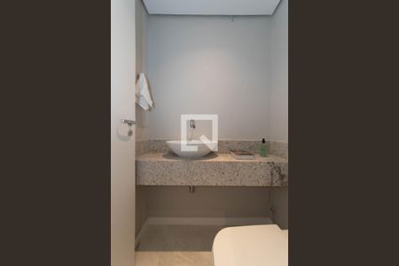 Lavabo sala  de apartamento à venda com 2 quartos, 110m² em Brooklin, São Paulo