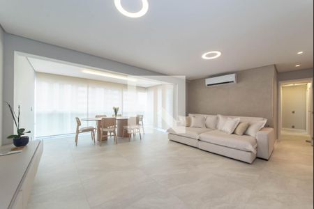 Sala de apartamento à venda com 2 quartos, 110m² em Brooklin, São Paulo