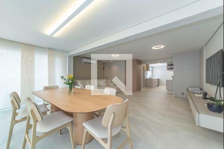 Sala- Varanda Integrada de apartamento à venda com 2 quartos, 110m² em Brooklin, São Paulo