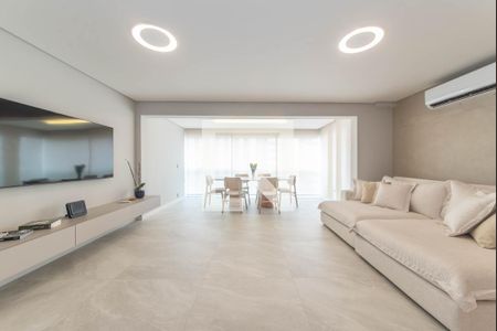 Sala de apartamento à venda com 2 quartos, 110m² em Brooklin, São Paulo