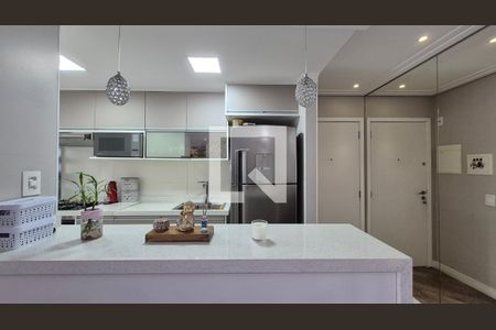 Cozinha de apartamento à venda com 2 quartos, 85m² em Vila Curuçá, Santo André