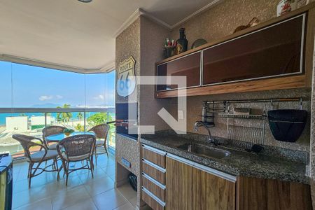 Varanda de apartamento para alugar com 3 quartos, 100m² em Loteamento Joao Batista Juliao, Guarujá