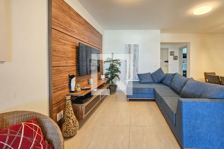Sala de apartamento para alugar com 3 quartos, 100m² em Loteamento Joao Batista Juliao, Guarujá