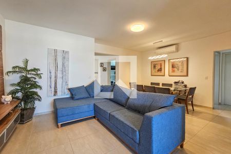 Sala de apartamento para alugar com 3 quartos, 100m² em Loteamento Joao Batista Juliao, Guarujá