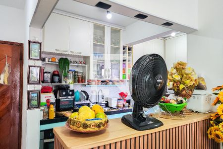 Cozinha de apartamento à venda com 2 quartos, 58m² em Vila Goncalves, São Bernardo do Campo