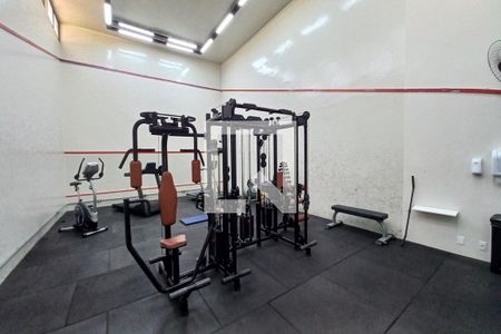 Área comum - Academia de apartamento para alugar com 1 quarto, 47m² em Centro, Campinas